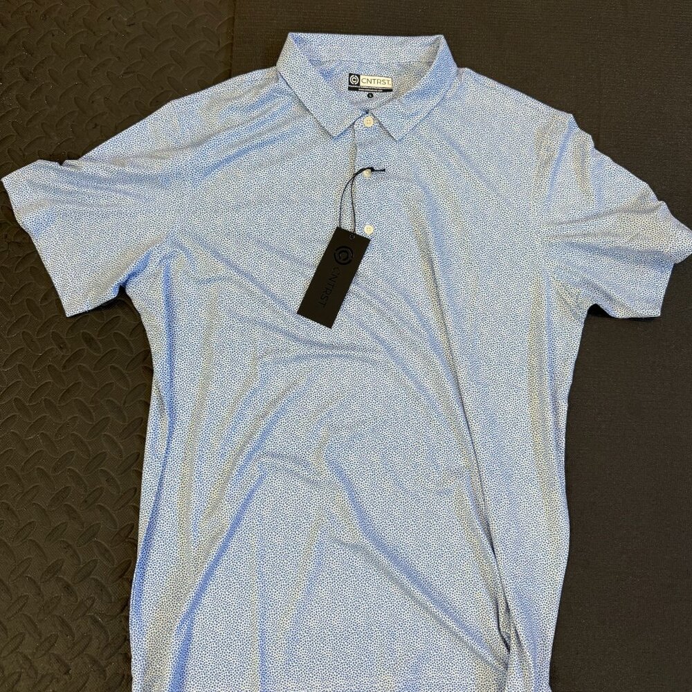 CNTRST Golf Shirt - New with Tags